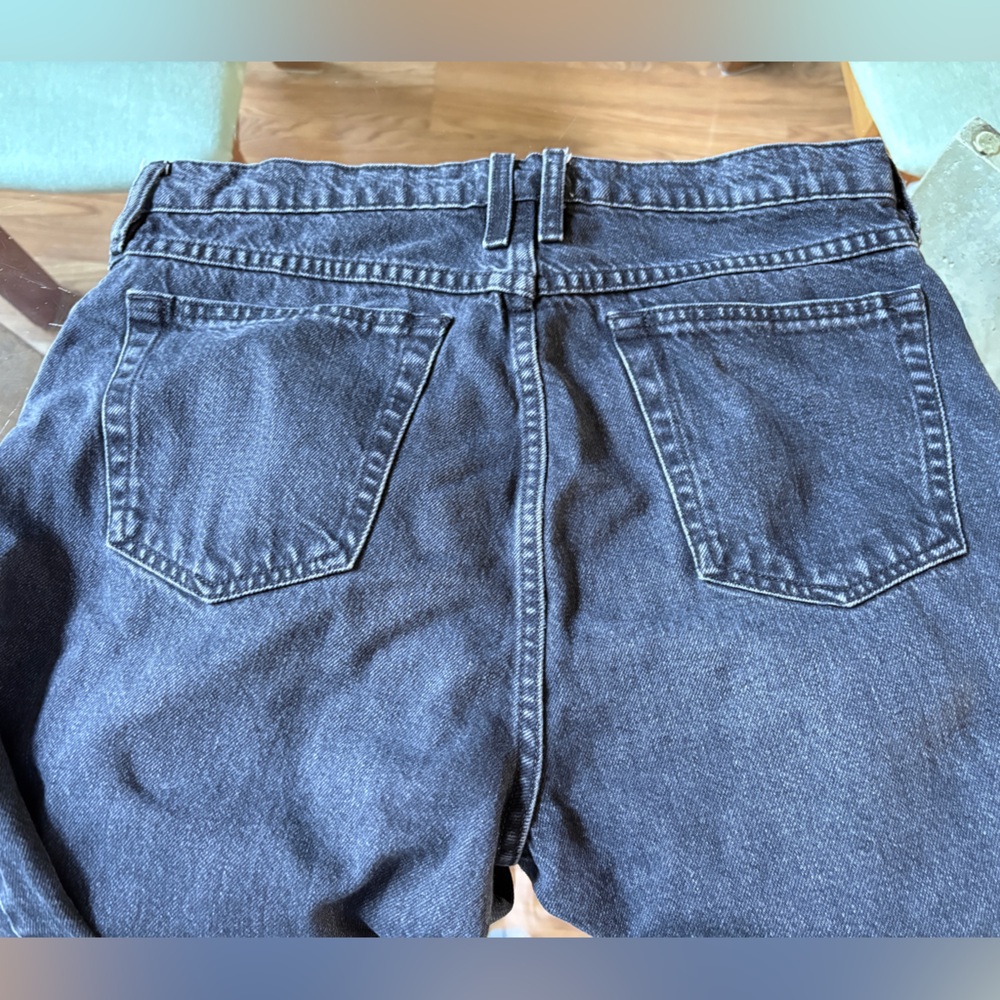 Frame Denim in inkwell Le High straight jeans - Picture 8 of 14